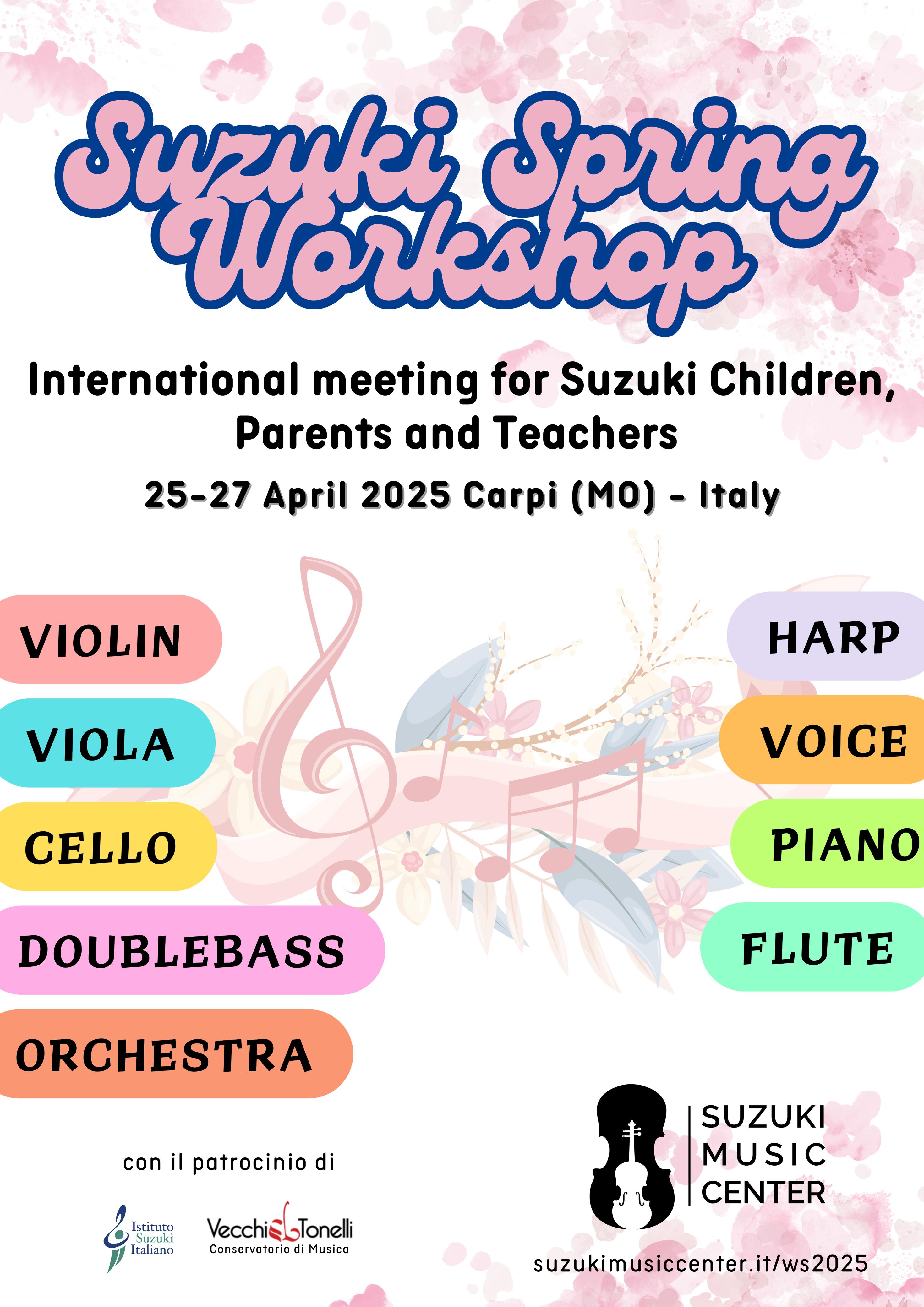 SUZUKI™ Spring Workshop ITALY